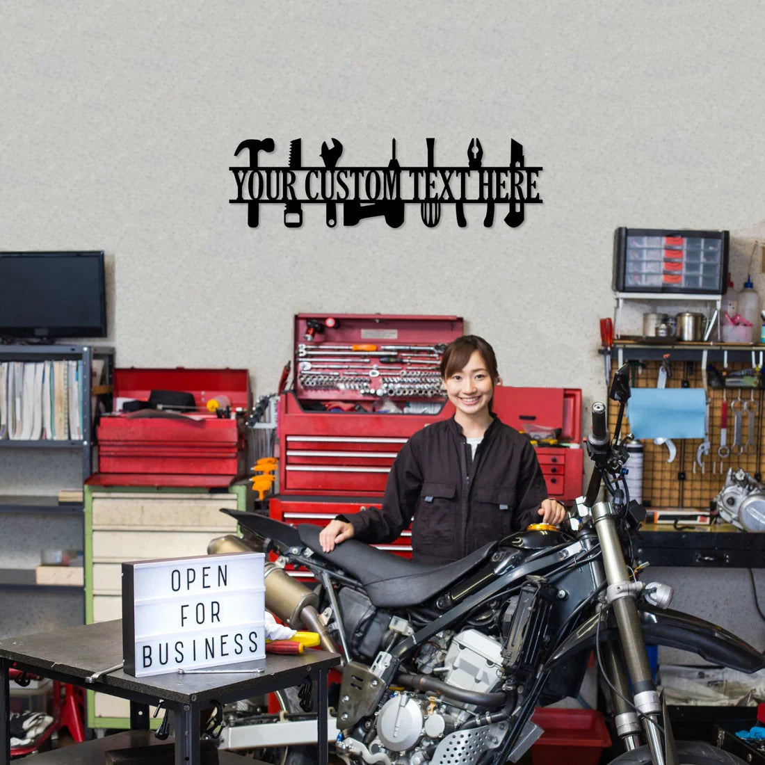 Personalized Handyman Metal Signs for DIY Enthusiasts