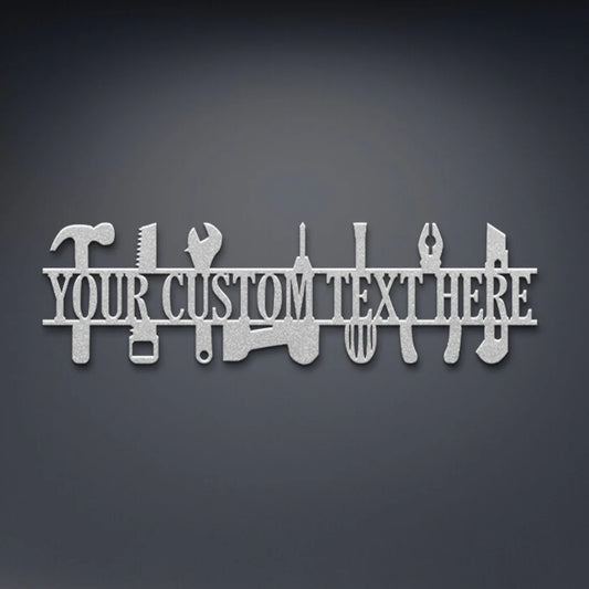 Personalized Handyman Metal Signs for DIY Enthusiasts